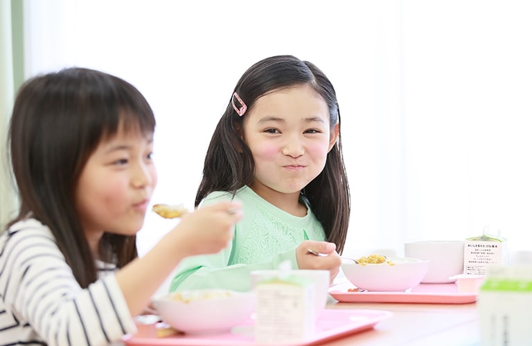 学校給食調理